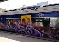 Graffiti Train - Photo by ZUGZWANG - wanted (2018)