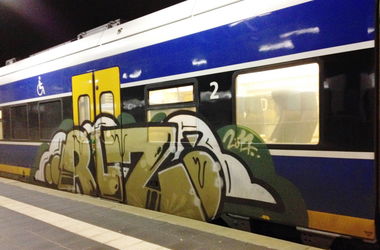 Graffiti Train - Photo by ZUGZWANG - rlz (2017)