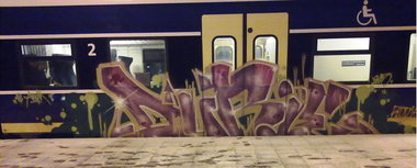 Graffiti Train - Photo by ZUGZWANG - bremerhaven, 27, bremen (2015)