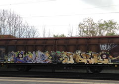 Graffiti Train - Photo by ZUGZWANG