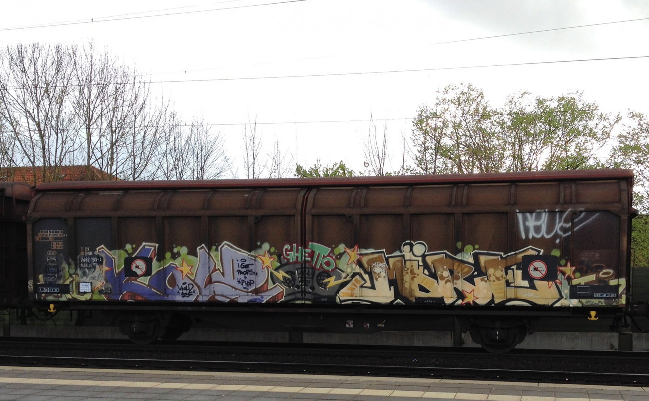 Graffiti Train - Photo by ZUGZWANG