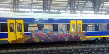 Graffiti Train - Photo by ZUGZWANG - niek (2016)