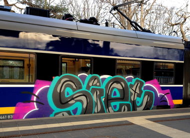 Graffiti Train - Photo by ZUGZWANG - siet (2018)