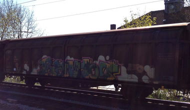 Graffiti Train - Photo by ZUGZWANG - rambo