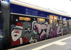 Graffiti Train - Photo by ZUGZWANG - trus (2017)