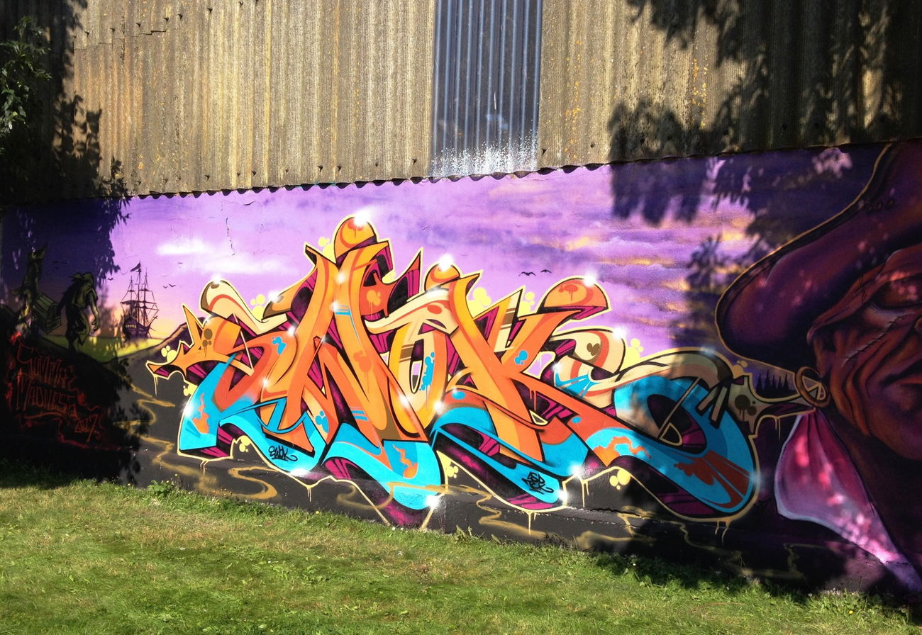 Graffiti Wall - Photo by ZUGZWANG (2017)