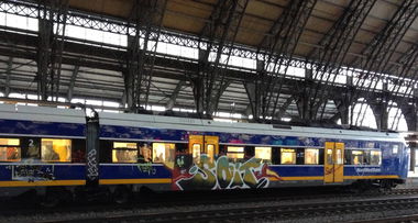 Graffiti Train - Photo by ZUGZWANG - soit (2017)