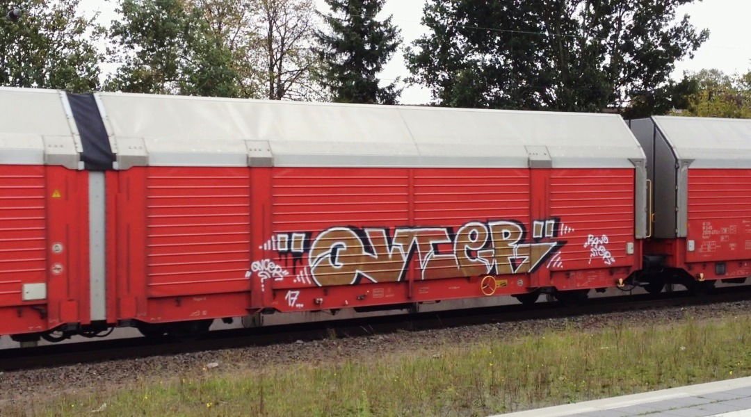 Graffiti Train - Photo by ZUGZWANG