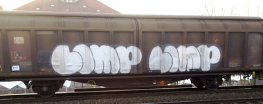 Graffiti Train - Photo by ZUGZWANG - bremerhaven