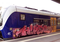 Graffiti Train - Photo by ZUGZWANG - hiper (2017)