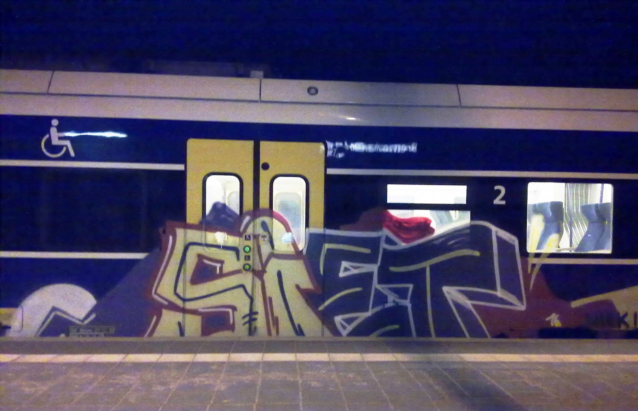 Graffiti Train - Photo by ZUGZWANG - siet (2017)