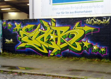 Graffiti Wall - Photo by ZUGZWANG - ocb, bremerhaven (2015)