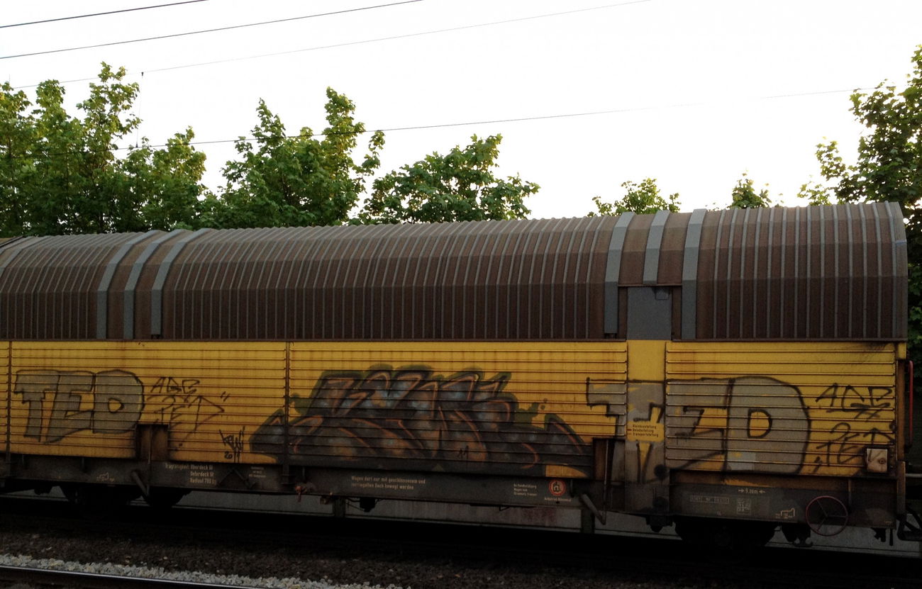Graffiti Train - Photo by ZUGZWANG