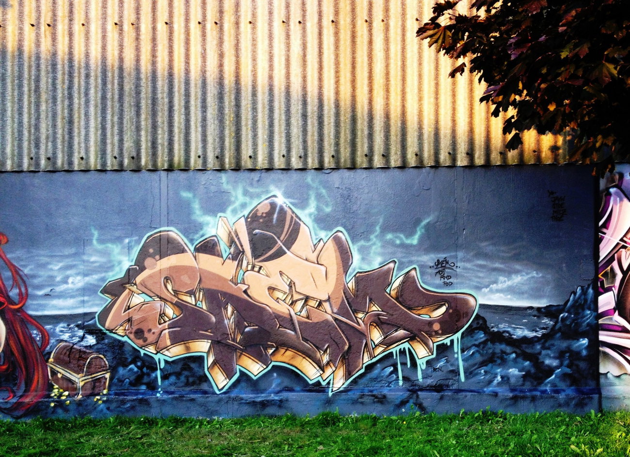 Graffiti Wall - Photo by ZUGZWANG (2017)