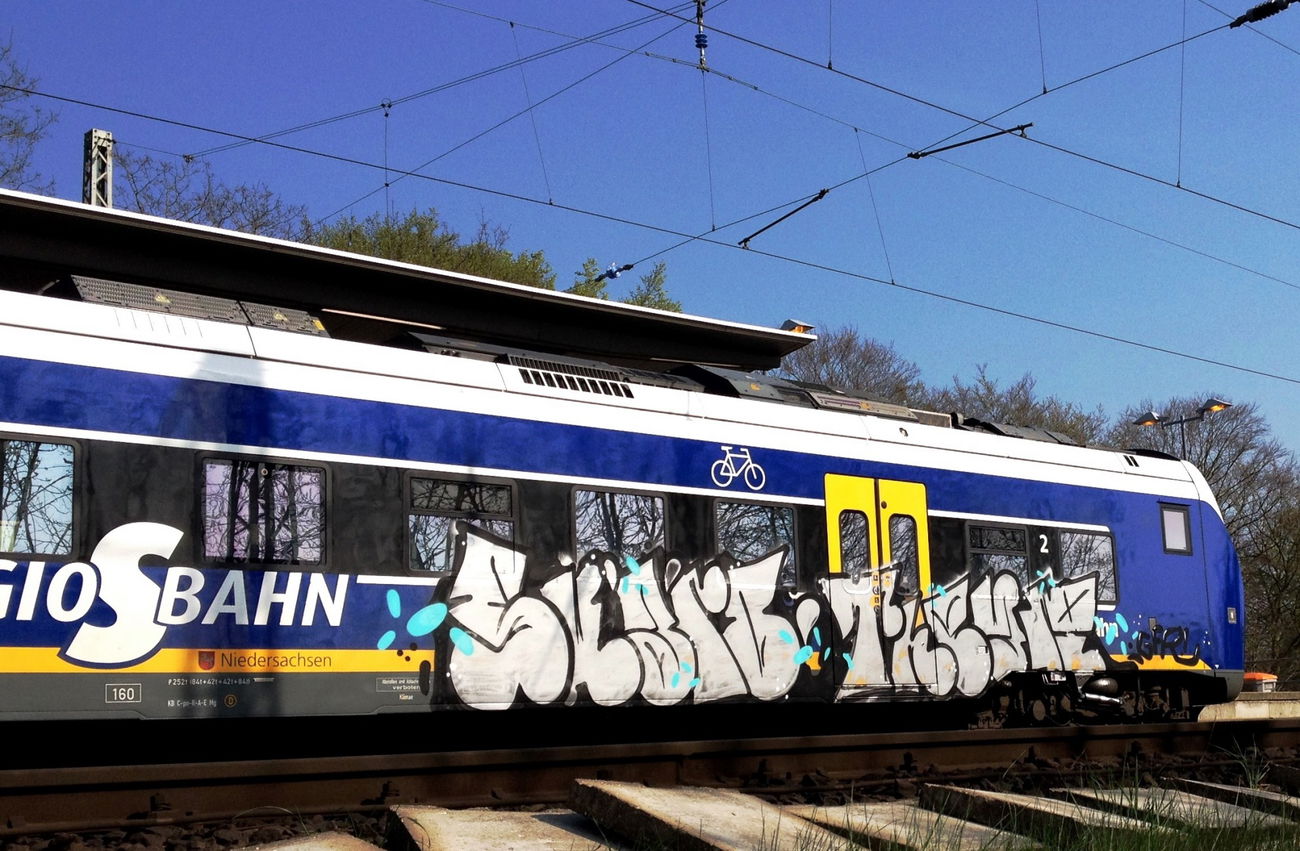 Graffiti Train - Photo by ZUGZWANG (2018)