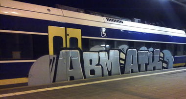 Graffiti Train - Photo by ZUGZWANG - abm, atk (2016)