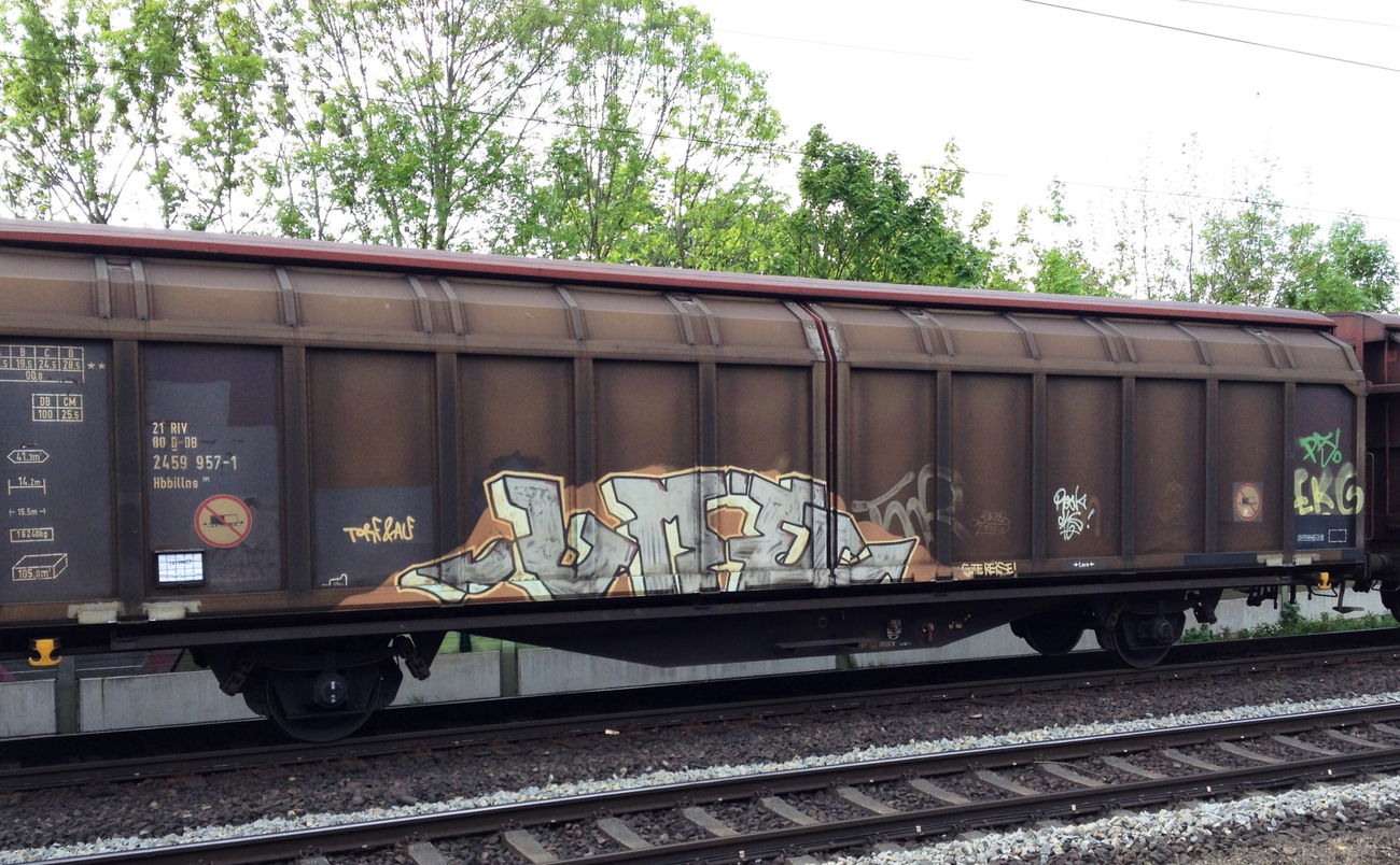 Graffiti Train - Photo by ZUGZWANG