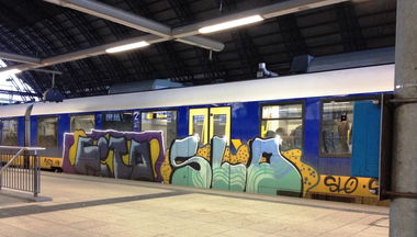 Graffiti Train - Photo by ZUGZWANG - fito, slo (2017)