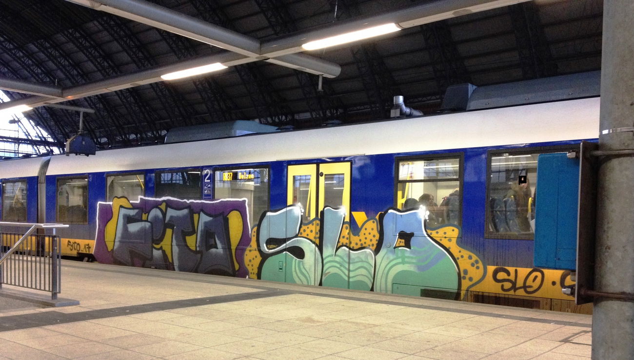 Graffiti Train - Photo by ZUGZWANG - fito, slo (2017)