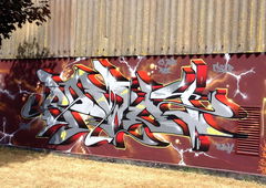 Graffiti Wall - Photo by ZUGZWANG (2018)