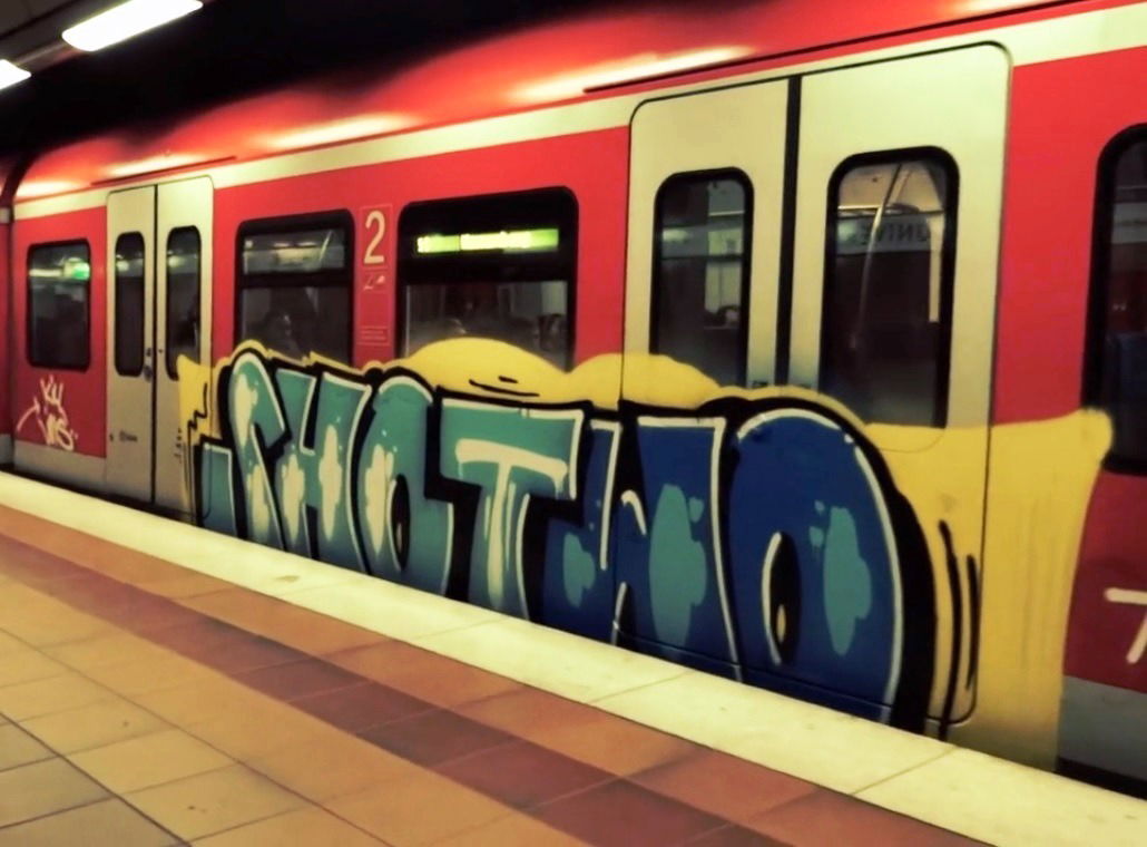 Graffiti Train - Photo by ZUGZWANG - shotwo (2015)
