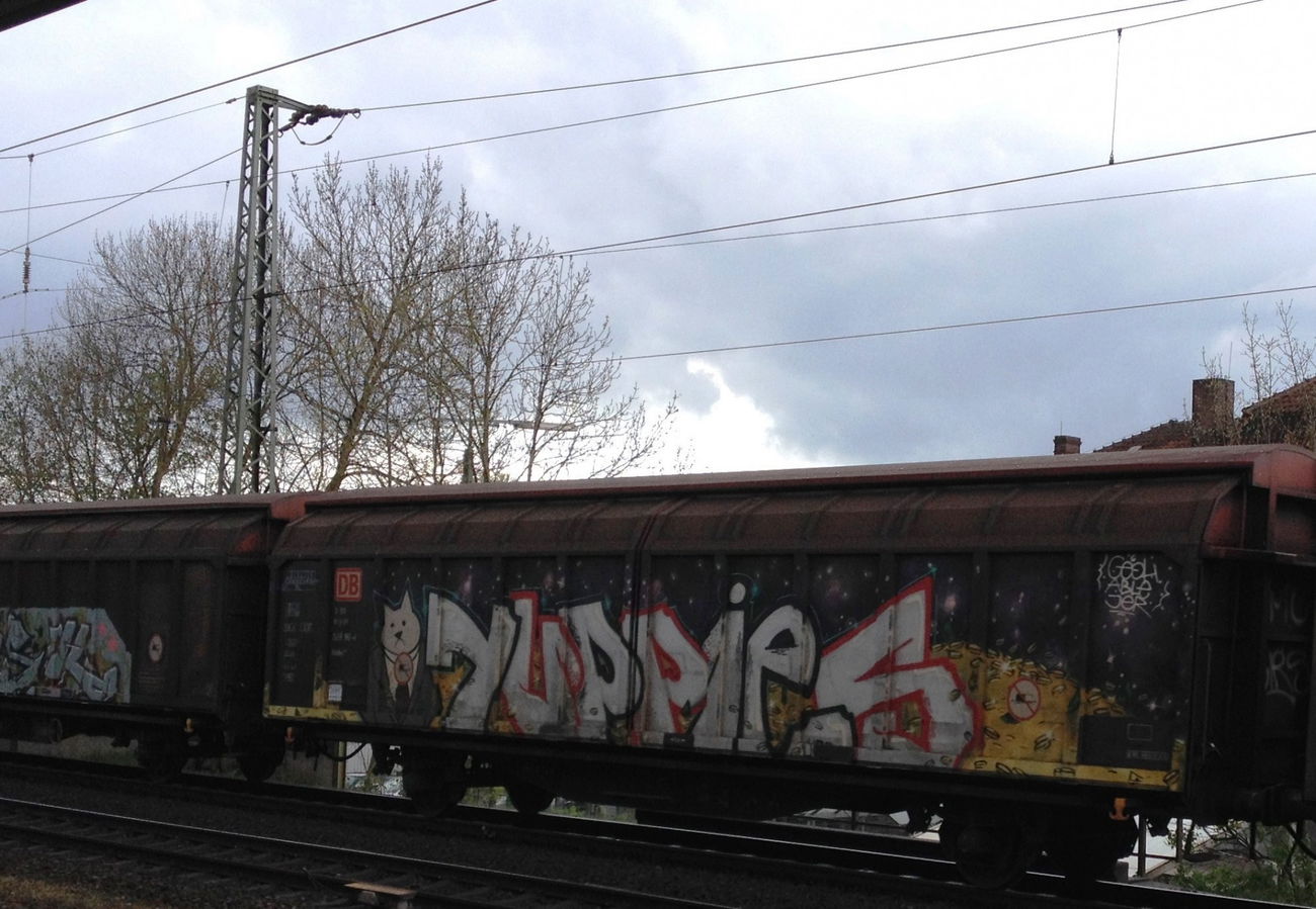 Graffiti Train - Photo by ZUGZWANG - yuppies