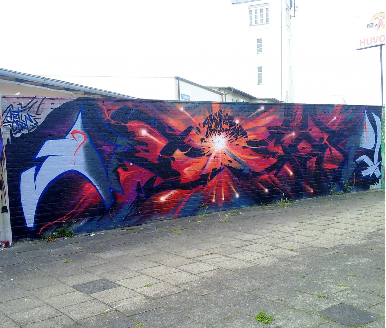 Graffiti Wall - Photo by ZUGZWANG - bremerhaven (2015)