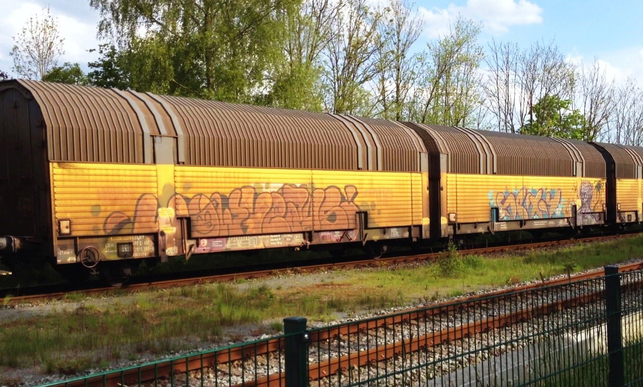 Graffiti Train - Photo by ZUGZWANG
