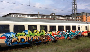 Graffiti Train - Photo by ZUGZWANG (2017)