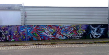 Graffiti Wall - Photo by ZUGZWANG - bremerhaven (2015)