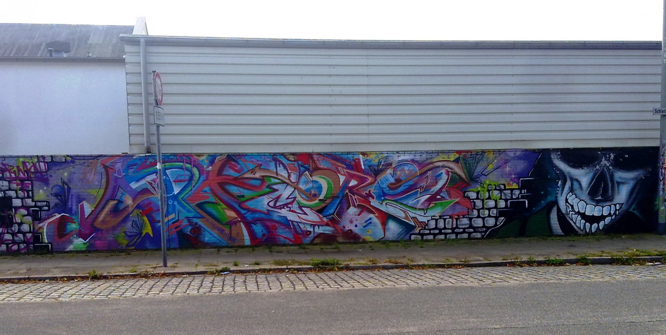 Graffiti Wall - Photo by ZUGZWANG - bremerhaven (2015)