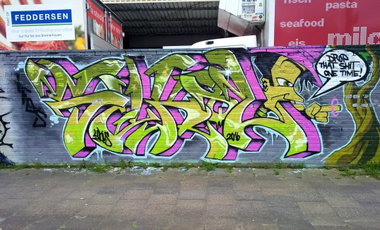 Graffiti Wall - Photo by ZUGZWANG - bremerhaven
