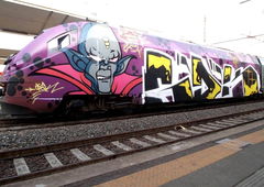 Graffiti Train - Photo by ZUGZWANG (2015)