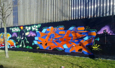 Graffiti Wall - Photo by ZUGZWANG (2016)