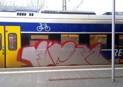 Graffiti Train - Photo by ZUGZWANG - niek (2017)