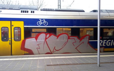 Graffiti Train - Photo by ZUGZWANG - niek (2017)