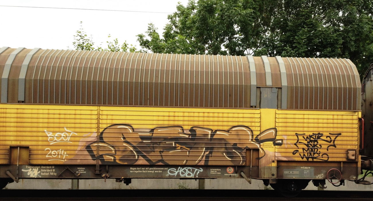 Graffiti Train - Photo by ZUGZWANG