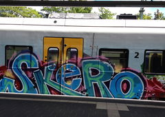 Graffiti Train - Photo by ZUGZWANG - skero (2017)