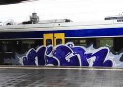 Graffiti Train - Photo by ZUGZWANG - niek (2017)
