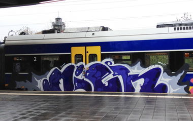 Graffiti Train - Photo by ZUGZWANG - niek (2017)