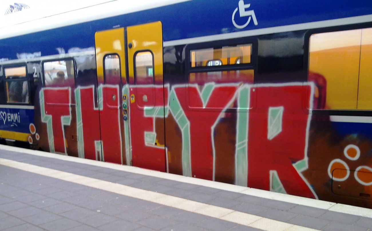Graffiti Train - Photo by ZUGZWANG - theyr (2017)