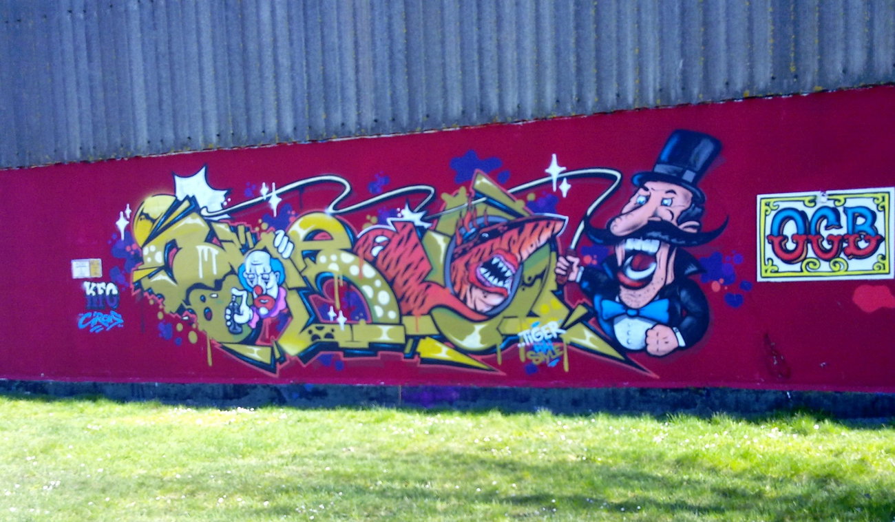 Graffiti Wall - Photo by ZUGZWANG
