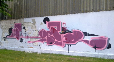 Graffiti Wall - Photo by ZUGZWANG - caber, bremerhaven (2016)