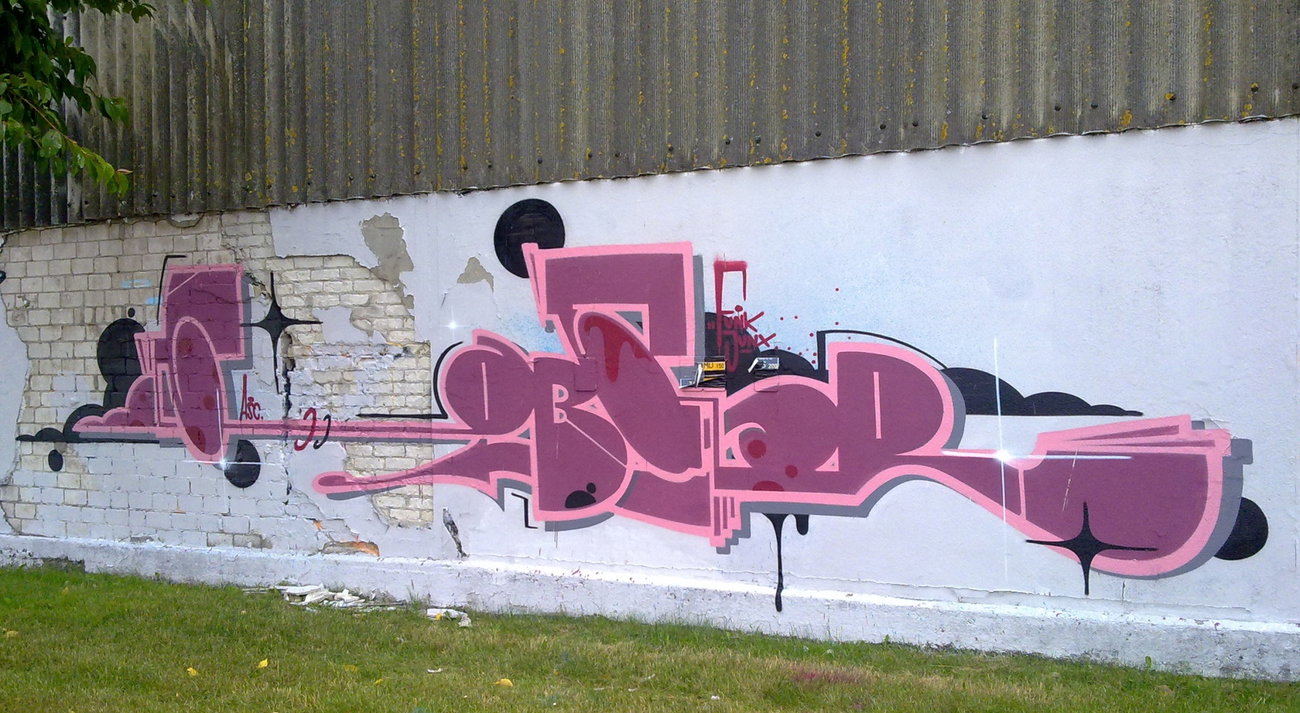 Graffiti Wall - Photo by ZUGZWANG - caber, bremerhaven (2016)