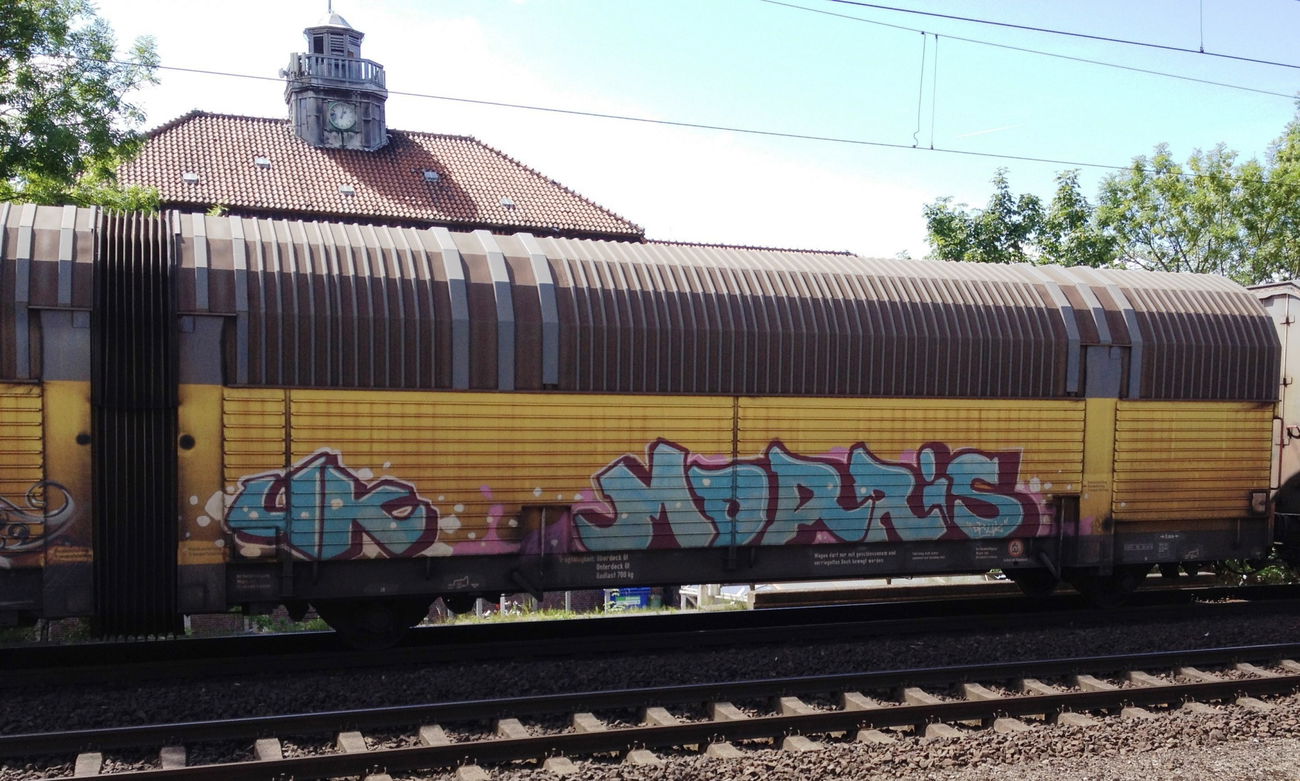 Graffiti Train - Photo by ZUGZWANG - morris