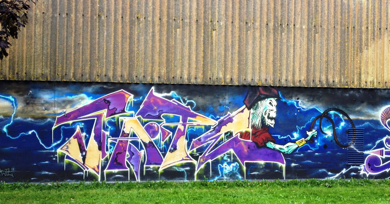 Graffiti Wall - Photo by ZUGZWANG (2017)