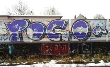 Graffiti Bombing - Photo by ZUGZWANG - pogo