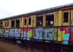 Graffiti Train - Photo by ZUGZWANG