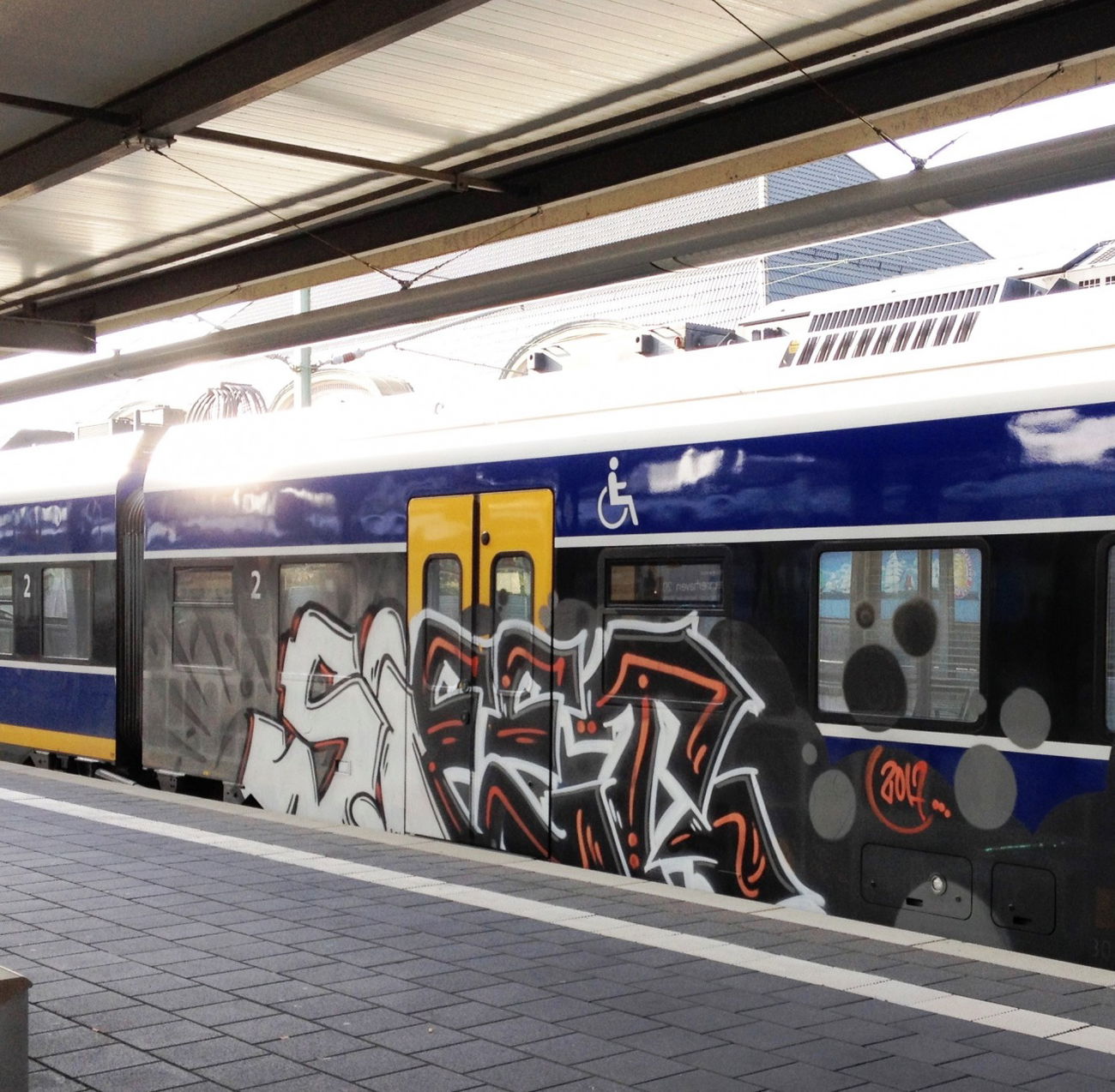 Graffiti Train - Photo by ZUGZWANG - siet (2017)