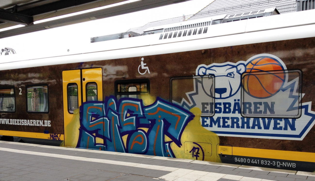 Graffiti Train - Photo by ZUGZWANG - siet